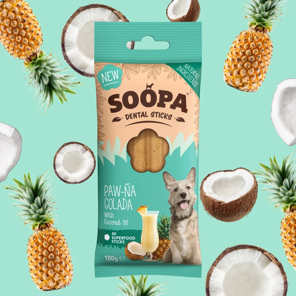 Žvečilke paw-na colada 100g